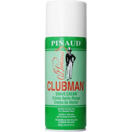 Clubman Classic Barber Shave Cream - 12 oz for Smooth & Close Shaving | Perfect for Men's Grooming & At-Home Shaving Routine