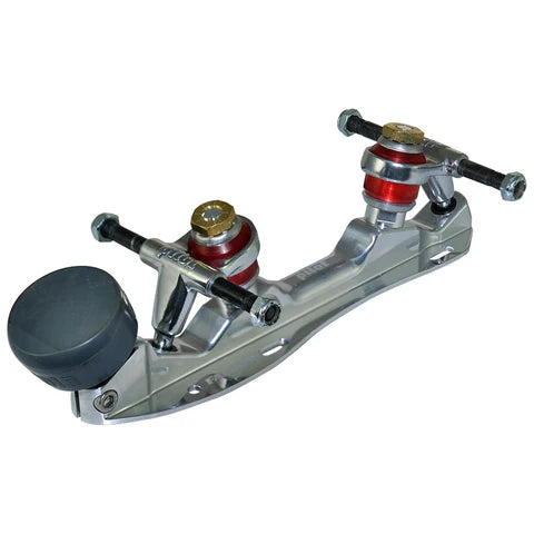 Falcon Polished Quad Skate Plate - Premium Roller Skating Plate for Artistic & Derby Skating - Perfect for Indoor & Outdoor Rinks