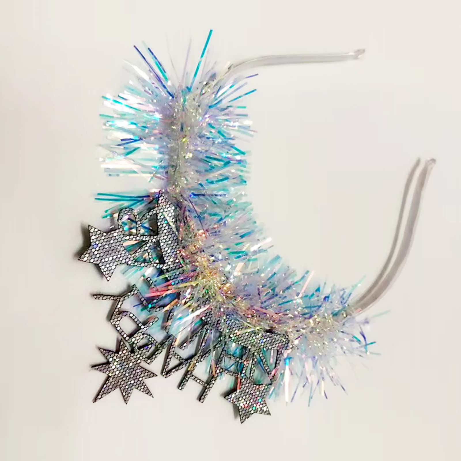 Sparkling LED Headband Tiara - Flashing Light Up Hair Accessory for New Year, Christmas & Party Celebrations - Perfect for NYE, Festivals & Special Events