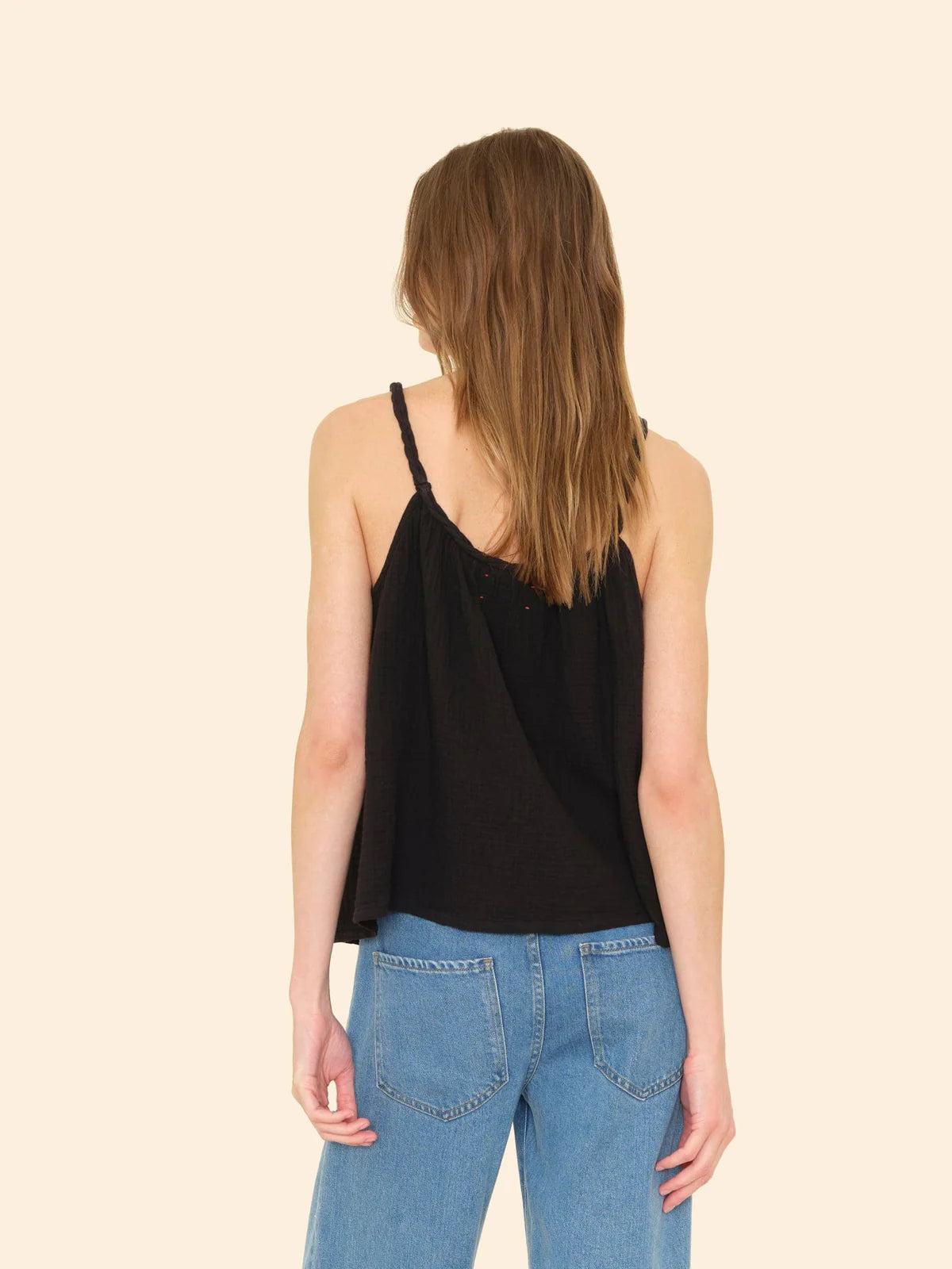 Brandi Women's Black Sleeveless Top - Stylish & Comfortable for Casual Wear, Parties & Summer Outfits
