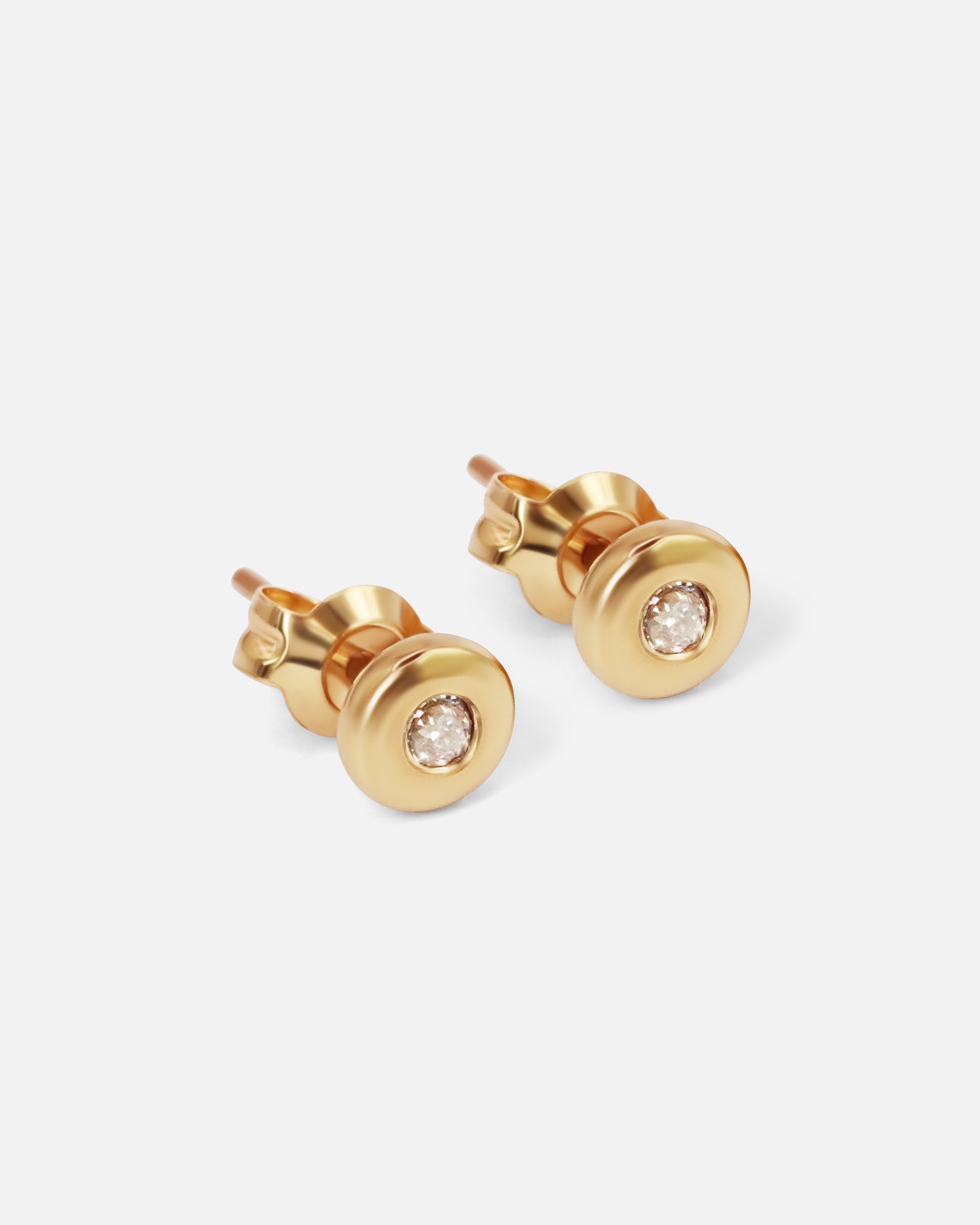 Diamond Stud Earrings for Women - Sparkling Cubic Zirconia Pebble Earrings | Perfect for Parties, Weddings & Everyday Elegance
