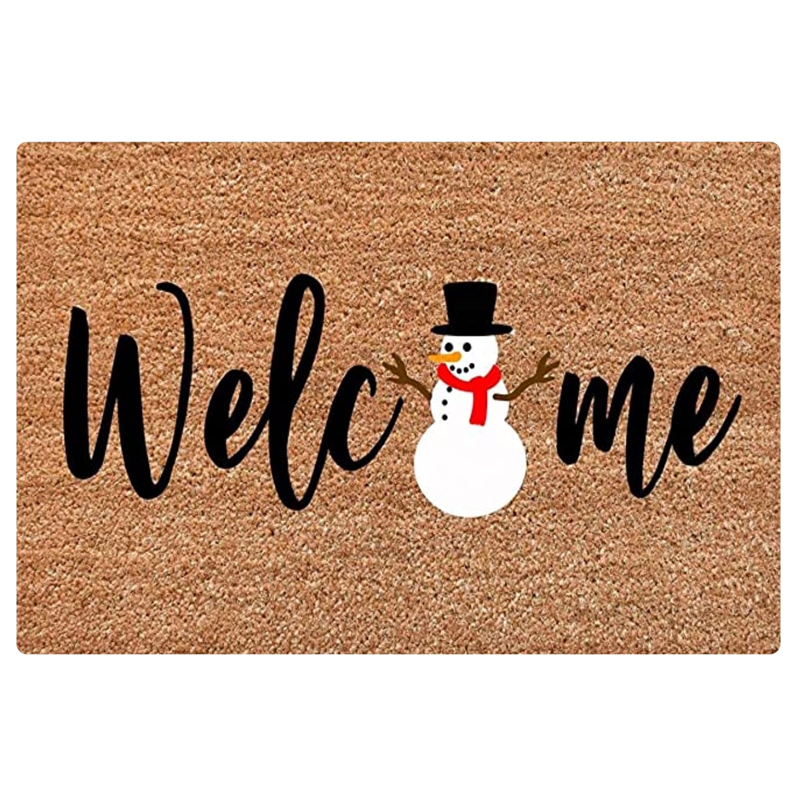 Non-Slip Letter Door Mat - Absorbent Kitchen Towels & Halloween Decor for Bedroom, Living Room, Carpet - Perfect for Entryway, Home Decor, and Holiday Gift Giving