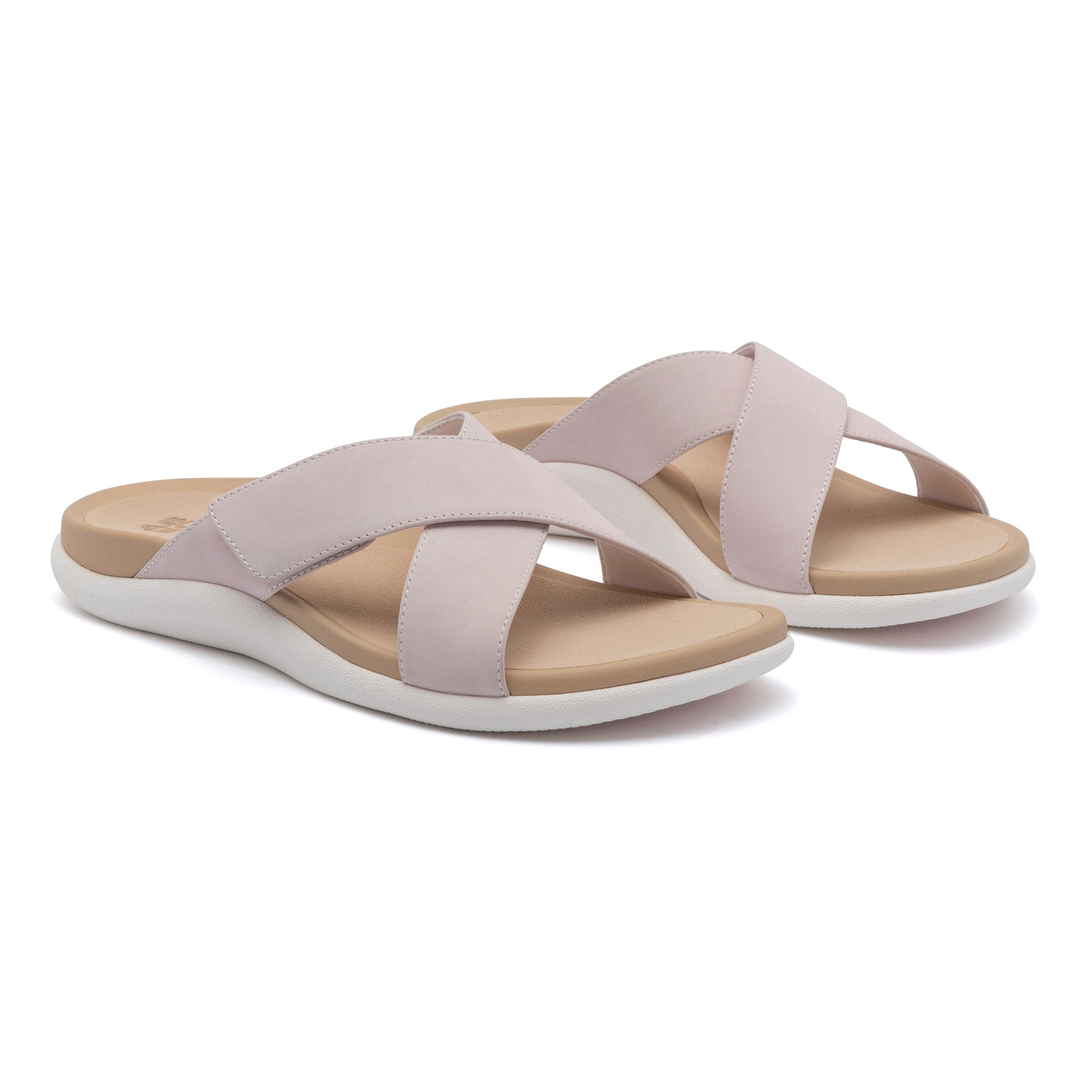 Abeo Laguna Women's Comfort Slide Sandals in Pink - Perfect for Beach, Pool, and Casual Summer Wear