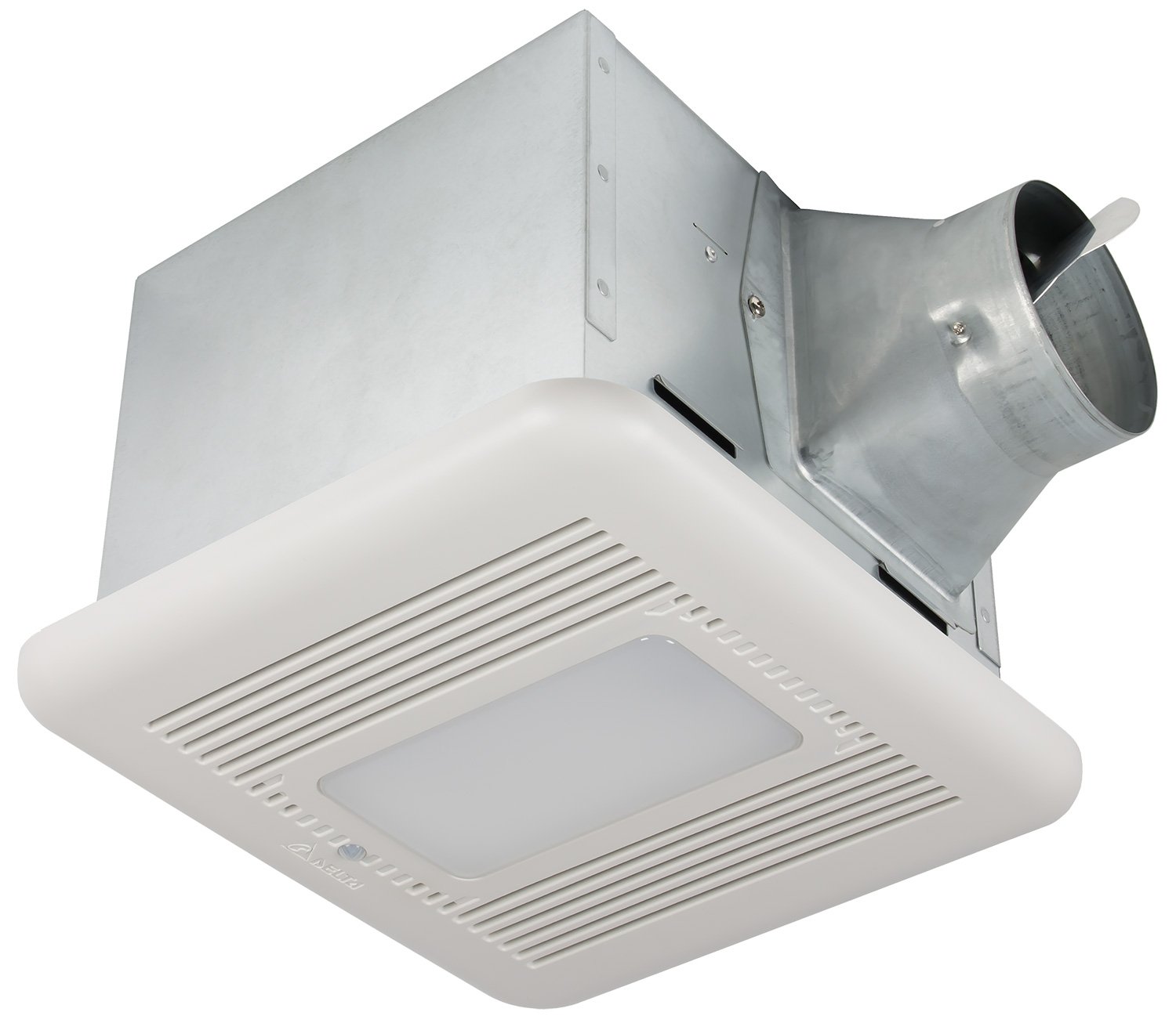Delta SIG80MLED 80 CFM Bathroom Exhaust Fan with LED Light, Motion Sensor & Timer - Quiet Energy Efficient Ventilation for Home, Office & Commercial Use