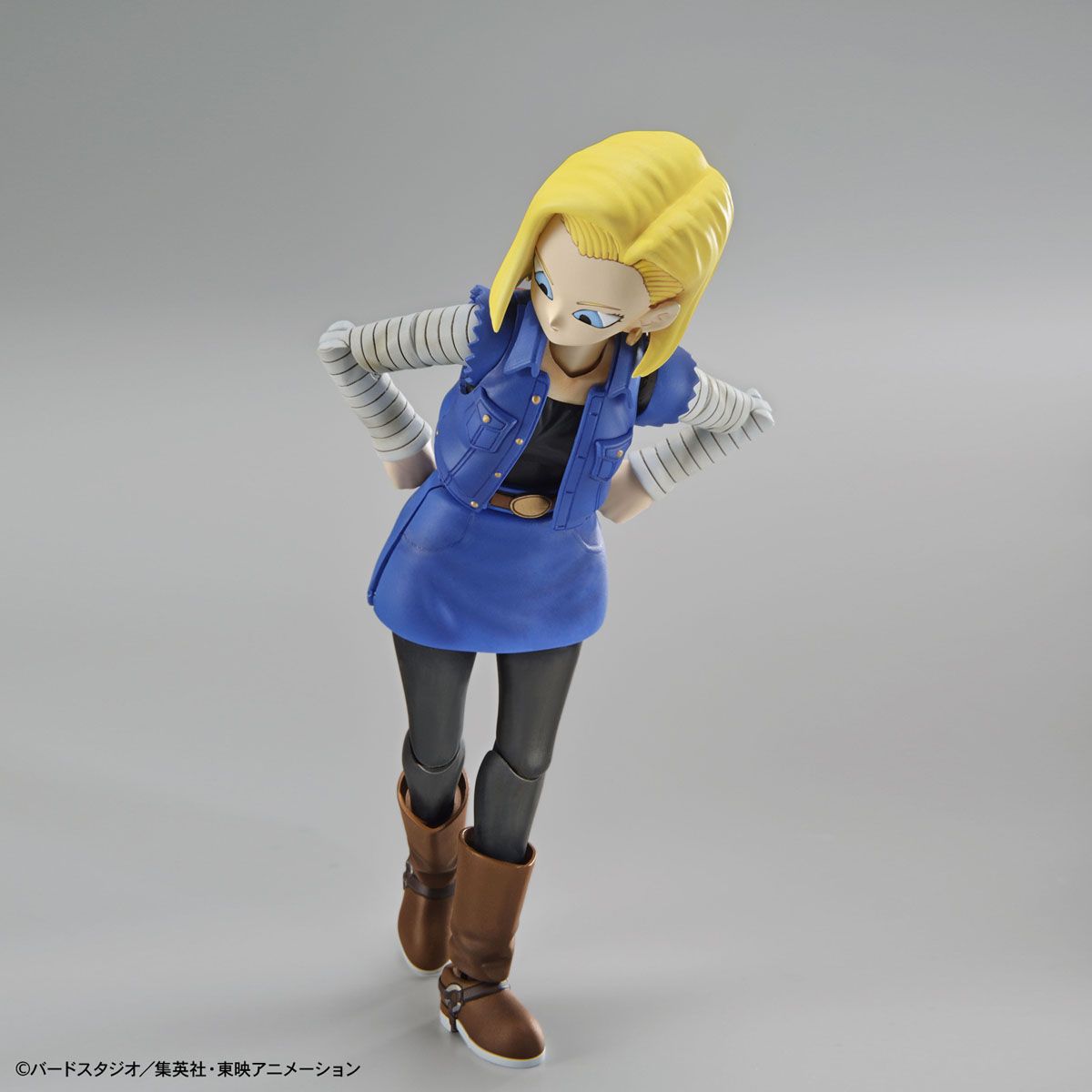 Figure Rise Standard Dragon Ball Z Android 18 Plastic Model Kit - Buildable Anime Action Figure for Collectors & Fans - Perfect for Display, Gifts & Cosplay Props