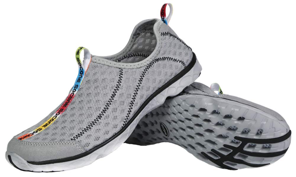 Men's Quick Drying Aqua Water Shoes - Lightweight Swim Shoes for Beach, Pool, Surfing & Water Sports