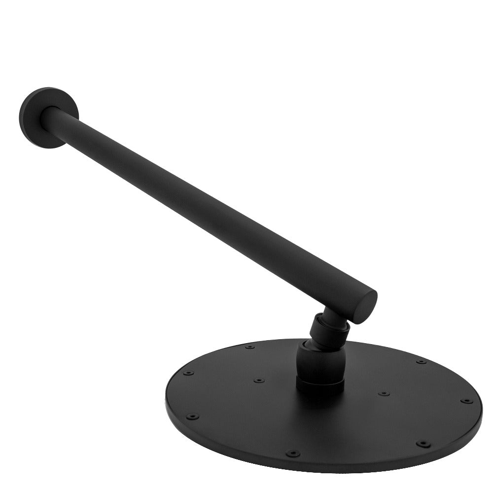 ZLINE El Dorado Rainfall Shower Faucet in Matte Black - High Pressure Luxury Showerhead for Modern Bathroom, Spa & Master Suite (ELD SHF MB)