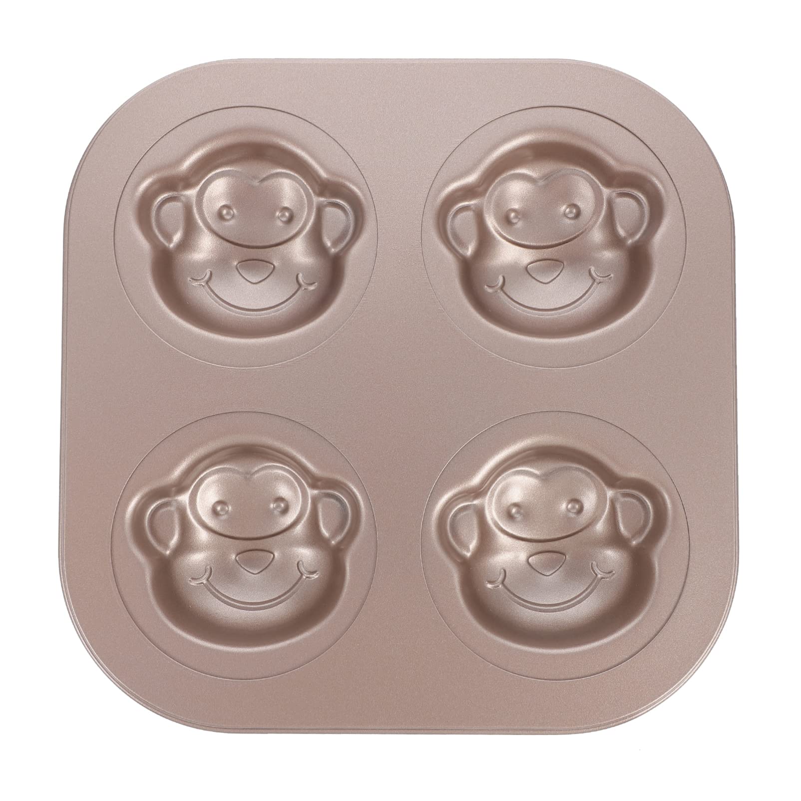 Monkey Cake Mold - 3D Animal Baking Pan for Donuts, Muffins & Chocolate - Carbon Steel Cartoon Cake Tin - Perfect for Birthday Parties, Baby Showers & DIY Desserts