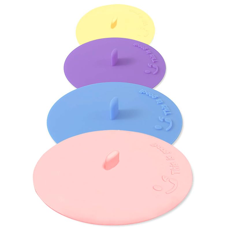 4 Count Happy face lid