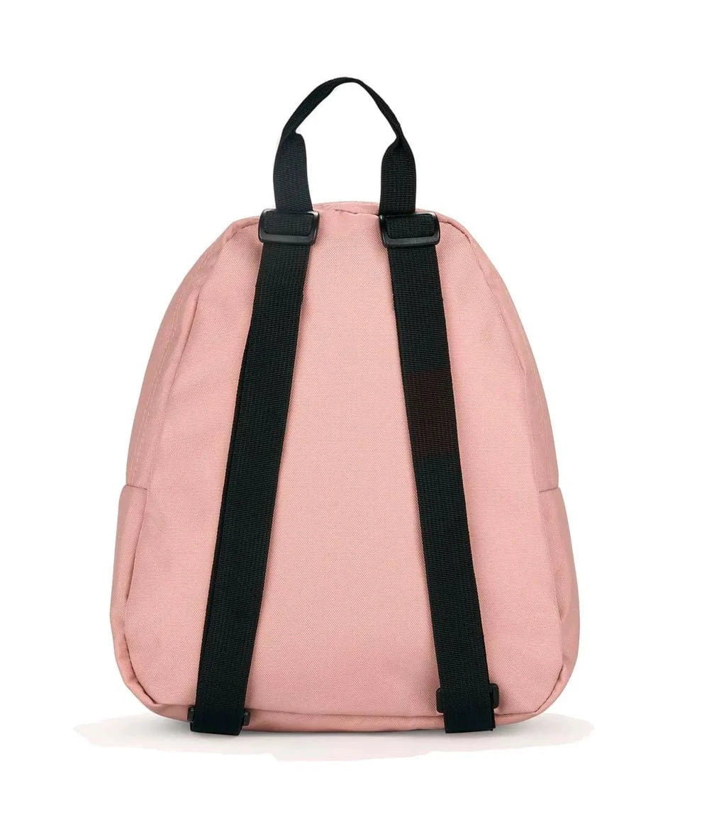 JanSport Half Pint Mini Backpack - Lightweight & Durable School Bag for Women & Teens, Misty Rose Pink - Perfect for School, Travel & Everyday Use