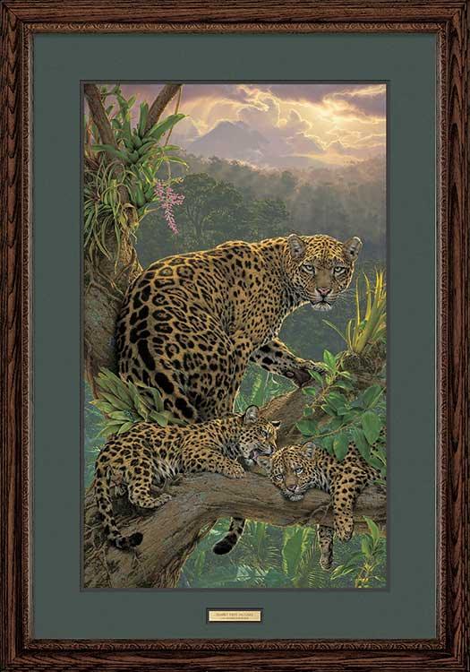 Exclusive Limited Edition Jaguar Family Tree Art Print - Perfect for Home Decor, Gifts & Genealogy Enthusiasts