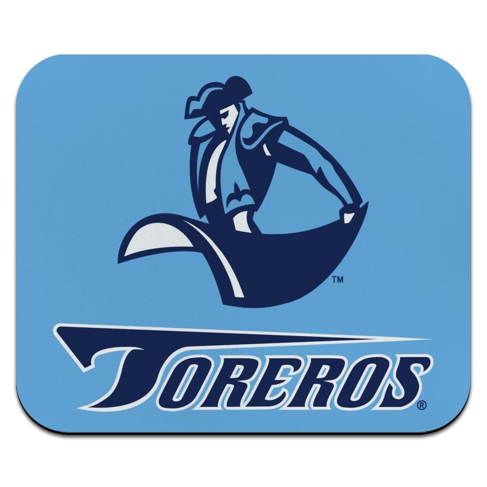 University of San Diego Toreros Low Profile Thin Mouse Pad - Non-Slip Gaming & Office Desk Mat for Computers, Laptops - Perfect for Work, Study & Gaming Setup
