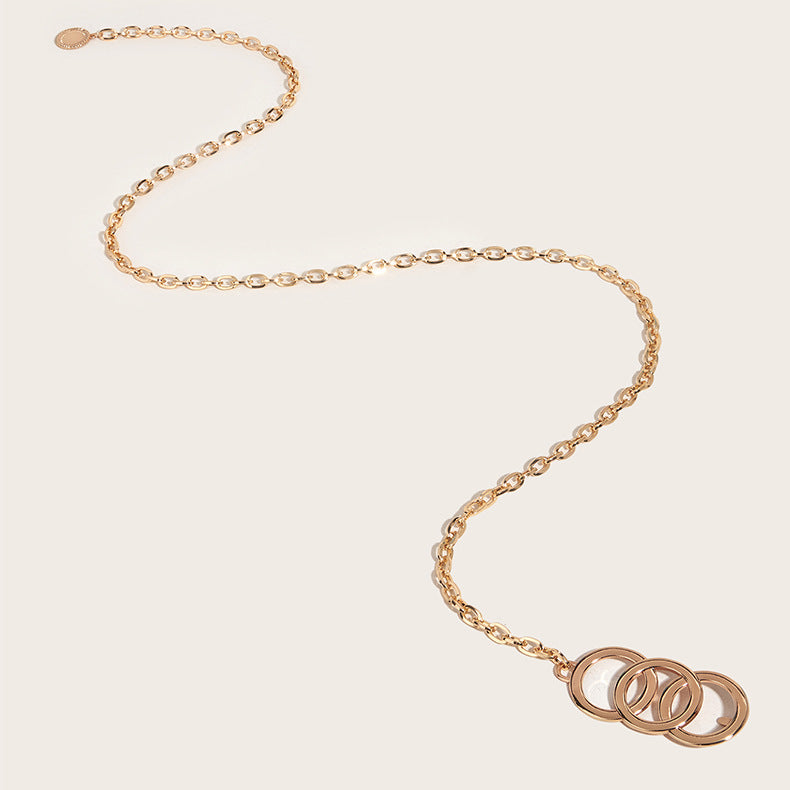 Stylish Metal Pendant Waist Chain for Women - Gothic Boho Body Jewelry - Perfect for Music Festivals, Rave Outfits & Beach Parties