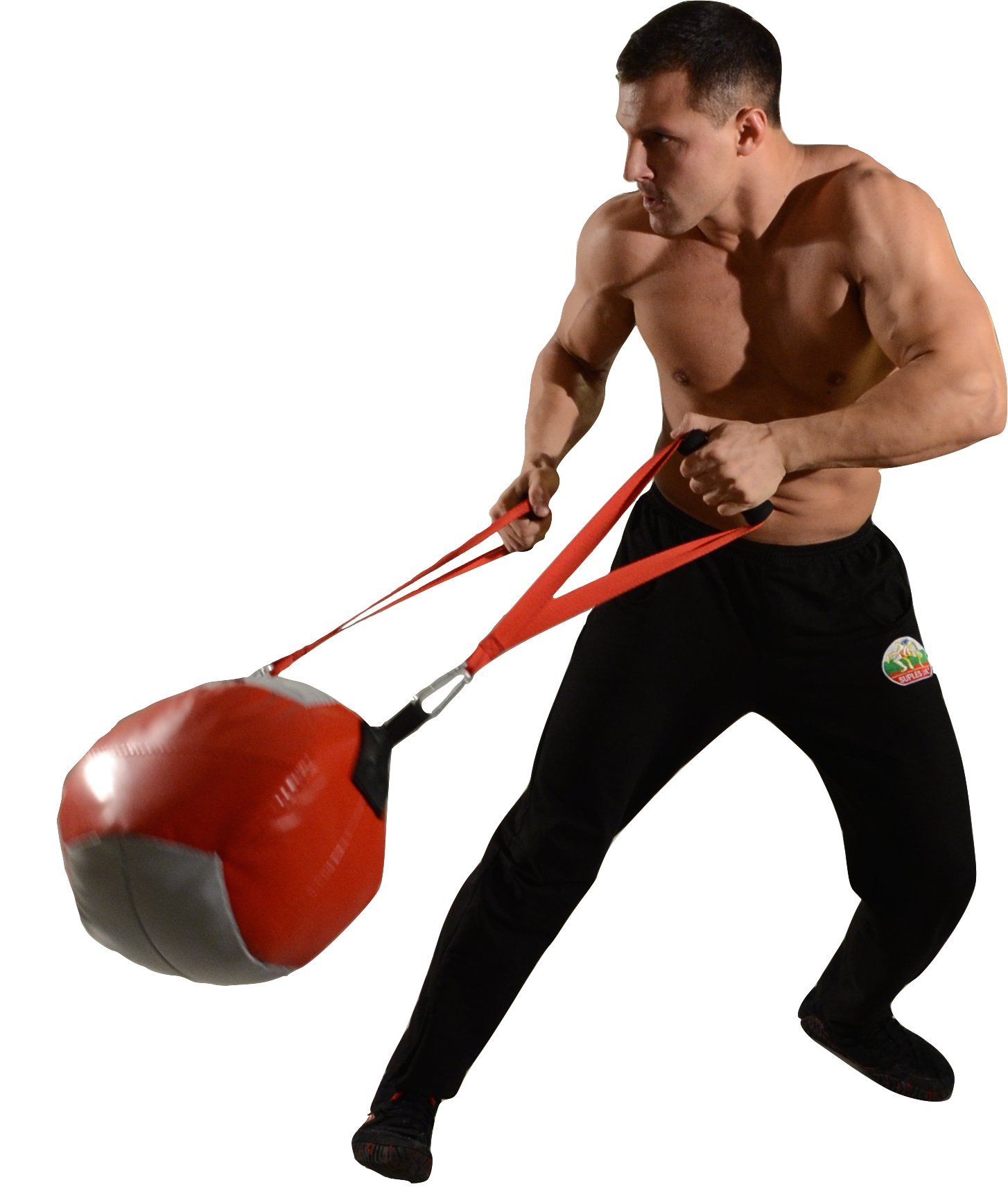 Suples Standard 12-Inch Fitness Ball for Bulgarian Bag, Wrestling, Judo, MMA & Functional Training – Perfect for Core Workouts, Grappling & Sandbag Exercises