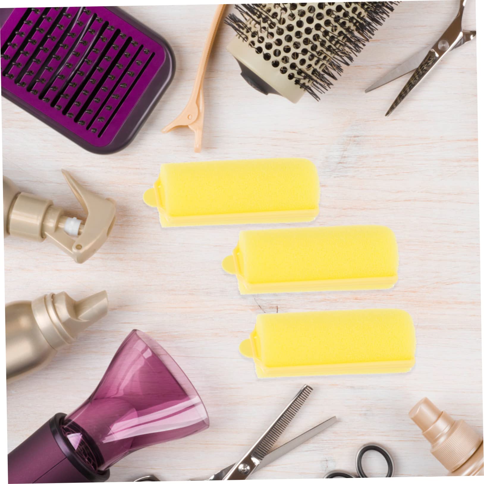 FOMIYES Heatless Hair Curlers for Long Hair - No Heat Hair Rollers with Clips & Headband, Soft Sponge Hair Rollers for Overnight Curls - Perfect for Sleep, Travel & Damage-Free Styling