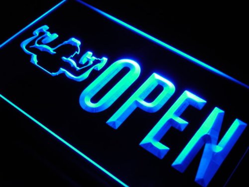 ADVPRO j748-b Open Gym Fitness Center Bar Beer Neon Light Sign - Perfect for Home Gyms, Sports Bars & Man Caves Decor