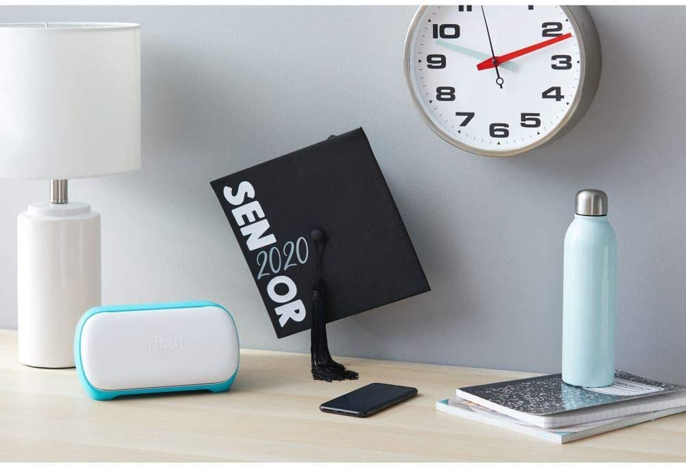 Cricut Smart Iron Joy Heat Press Machine for T-Shirts, Navy Blue - Perfect for DIY Crafts, Custom Apparel, and Vinyl Projects at Home