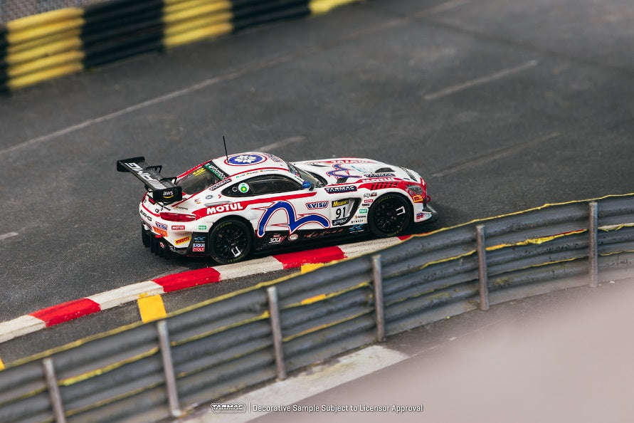 Tarmac Works 1:64 Scale Mercedes AMG GT3 Diecast Model Car - Bathurst 12 Hour 2022 Limited Edition - Craft Bamboo Racing Team (M. Engel, D. Juncadella, K. Tse) - Perfect for Collectors, Racing Fans, and Display Showcases