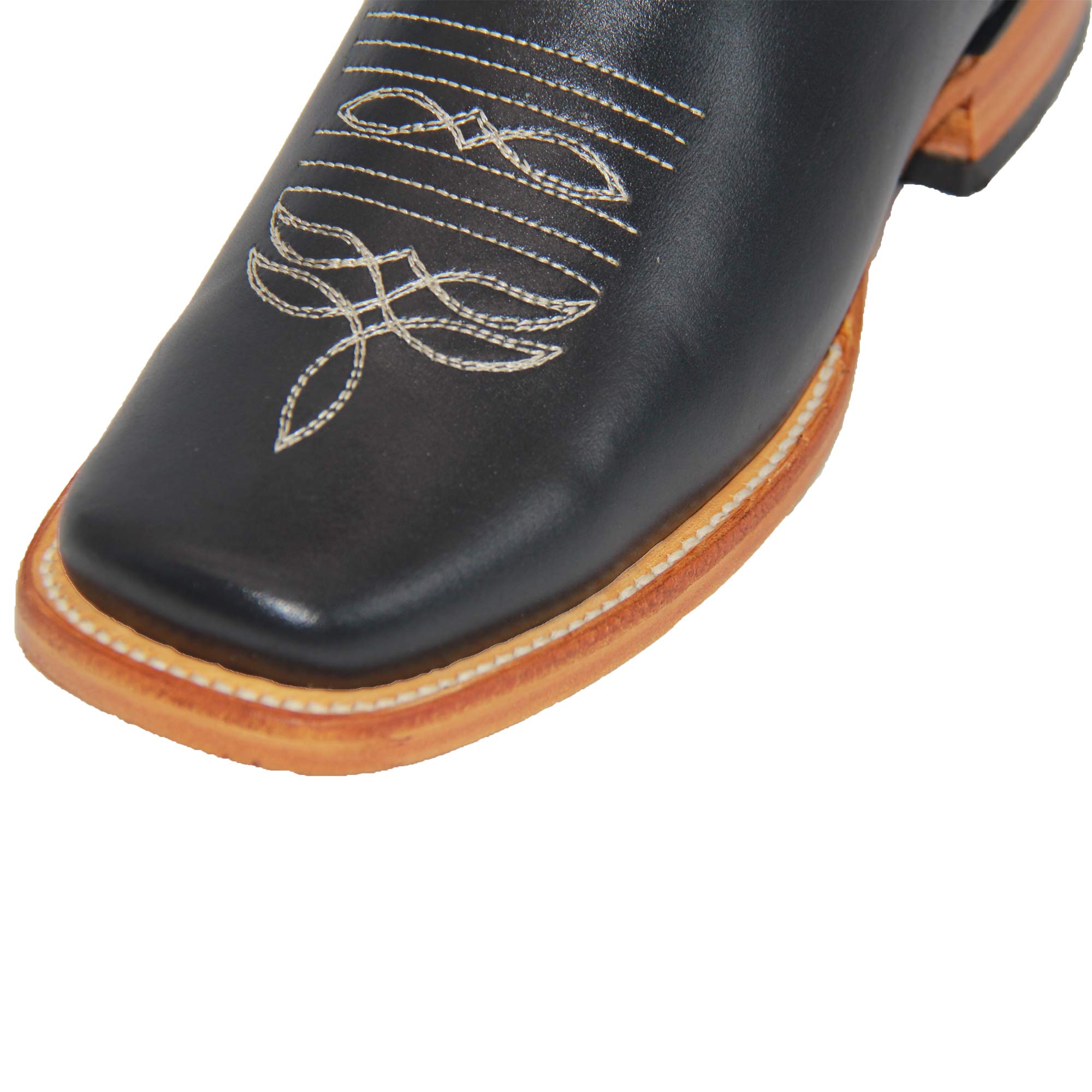 Women's Western Cowgirl Boots - Genuine Leather Floral Embroidery for Country Style | Perfect for Rodeo, Line Dancing & Casual Wear