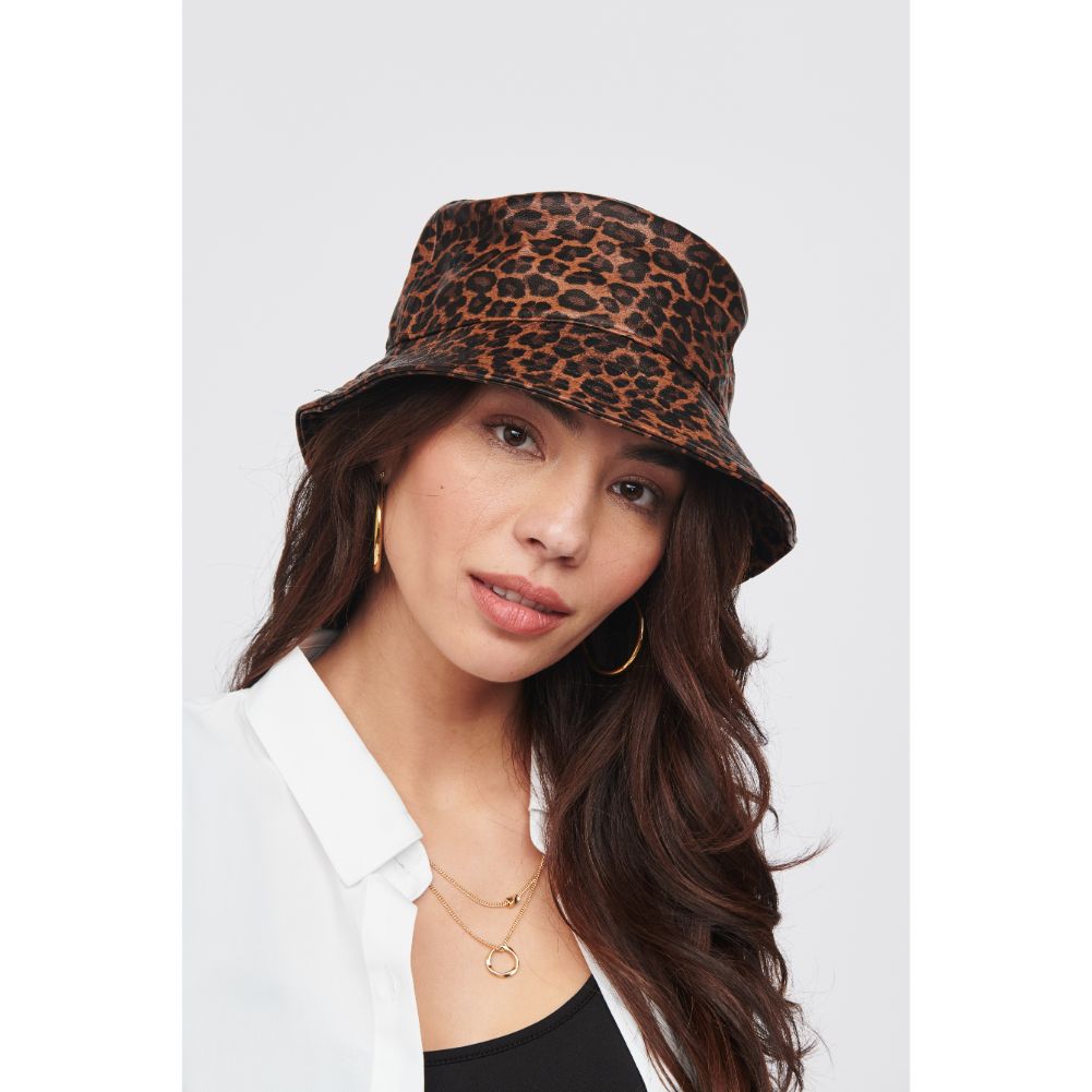 Vegan Leather Bucket Hat for Women & Men - Stylish Sun Protection Outdoor Hat for Beach, Hiking & Summer Fashion