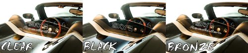 Clear Wind Deflector for Saturn Sky Convertible - Reduce Wind Noise & Buffeting - Perfect for Open-Top Driving & Road Trips