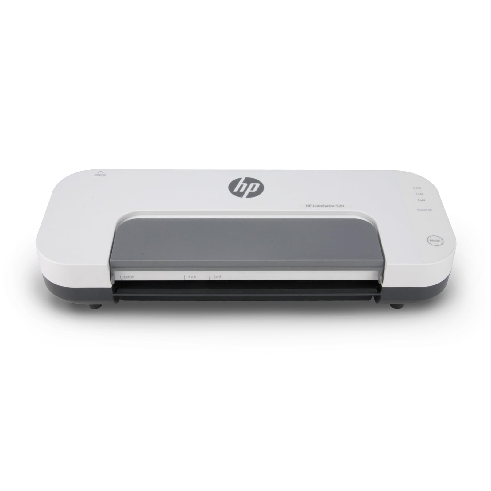 HP 9.2-Inch Hot & Cold Laminator Machine with 2 Rollers - Includes 100 Laminating Pouches - Perfect for Photos, Documents, Certificates & School Projects - Office, Home & Classroom Use