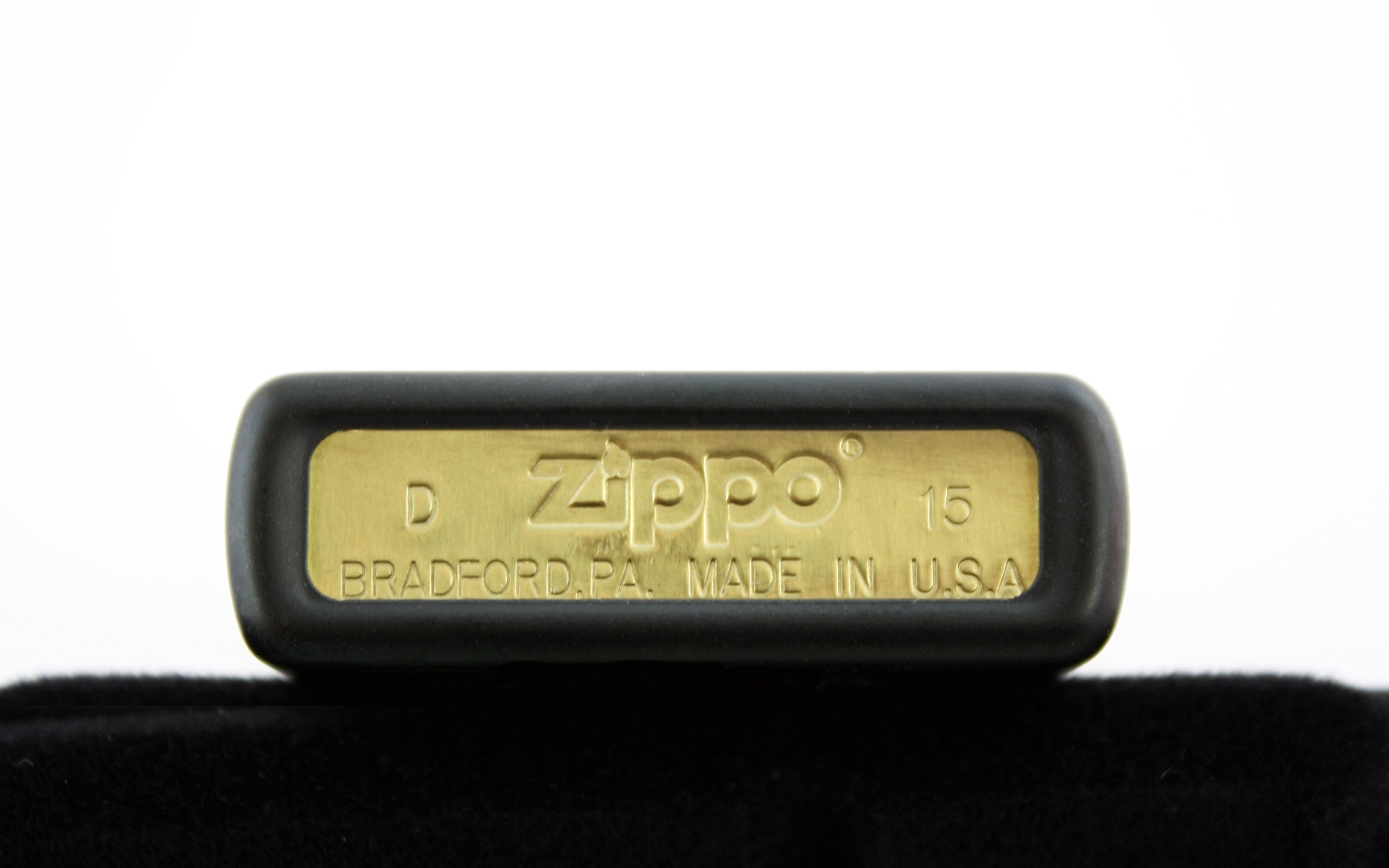 Zippo Custom American Flag Punisher Skull Lighter - Matte Black Windproof Refillable Lighter for Outdoor Camping, Hiking & Survival Gear