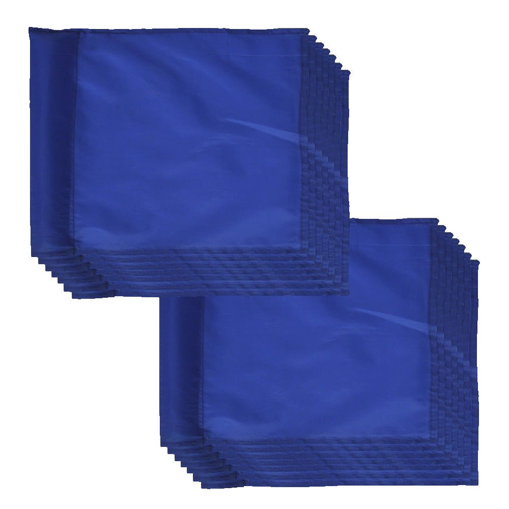 Nylon Touchline Soccer Referee Flags - Durable & Lightweight for Football Games, Training, and Sports Events