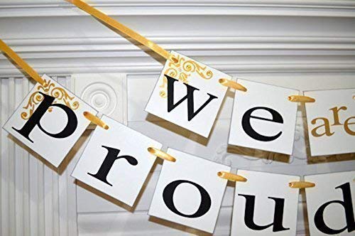 Black and Gold Graduation Party Decorations - Class of 2018 Banner & Graduation Sign for High School College Commencement Ceremony | Perfect for Graduation Photo Backdrop, Party Decor, and Celebration Gifts