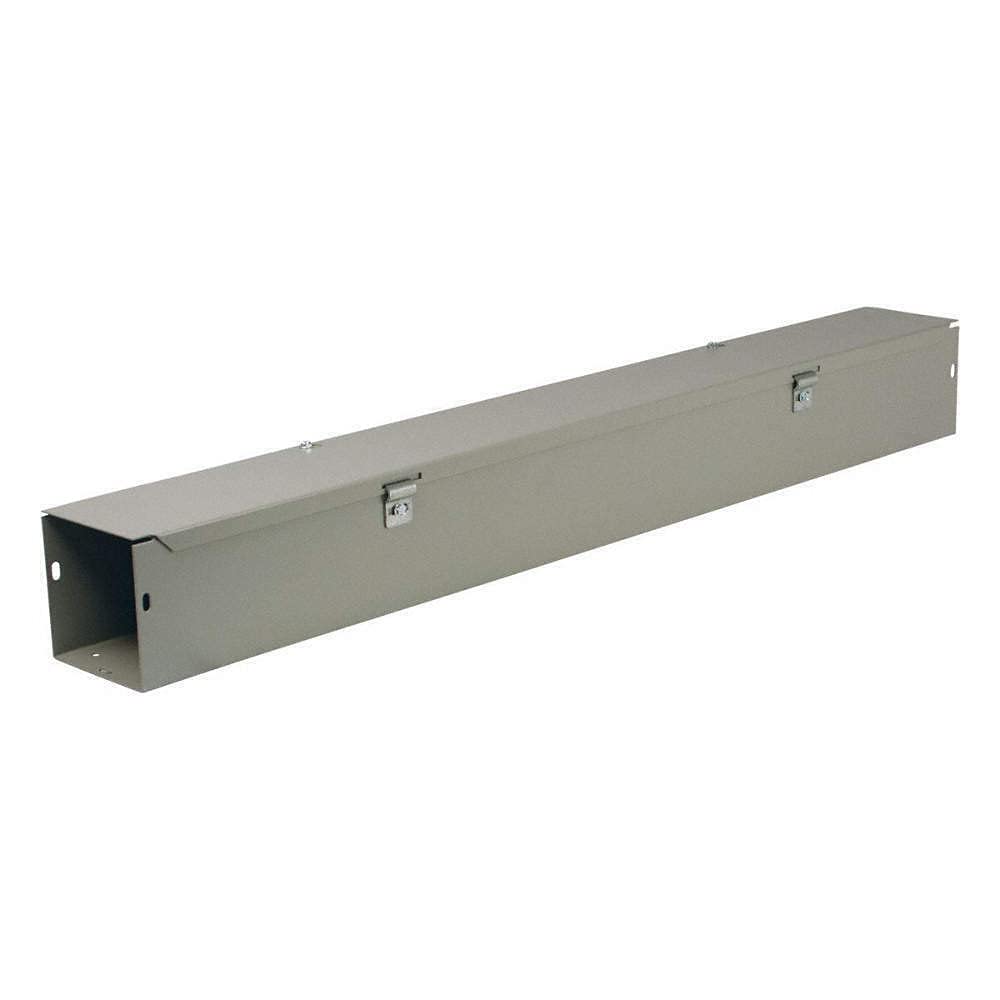 1 Pc WIEGMANN HS661NK Straight Wireway, NEMA 1 Enclosure, 1 Ft Length, Gray - Ideal for Electrical Wiring Management in Commercial & Industrial Settings