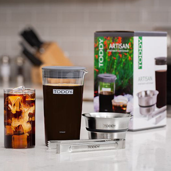 Toddy Artisan Small Batch Cold Brew Coffee Maker - Perfect for Home, Office & Cafes - Smooth & Rich Flavor Every Time