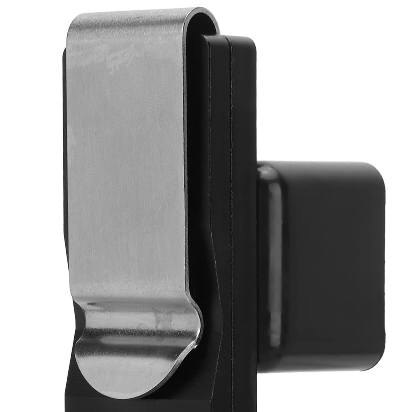 EVTSCAN Magnetic Billiard Cue Chalk Holder with Aluminum Belt Clip - Standard Square Chalk Cube Case for Pool, Snooker & Billiards Players - Perfect for Pool Halls, Home Game Rooms & Professional Tournaments