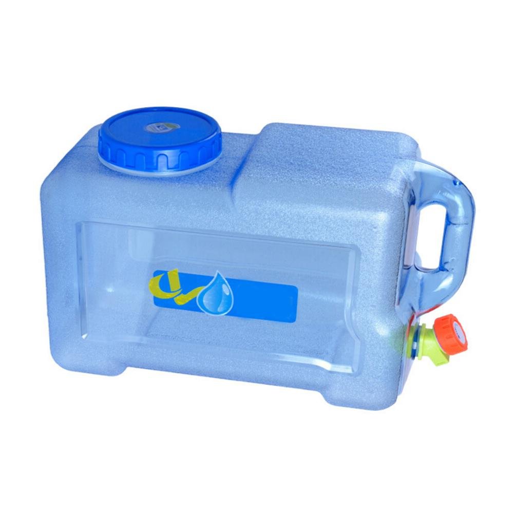 12L Heavy Duty Car Wash Bucket with Faucet - Portable Water Container for Self-Service Car Cleaning, RV & Boat Washing - Ideal for Road Trips & Outdoor Vehicle Maintenance