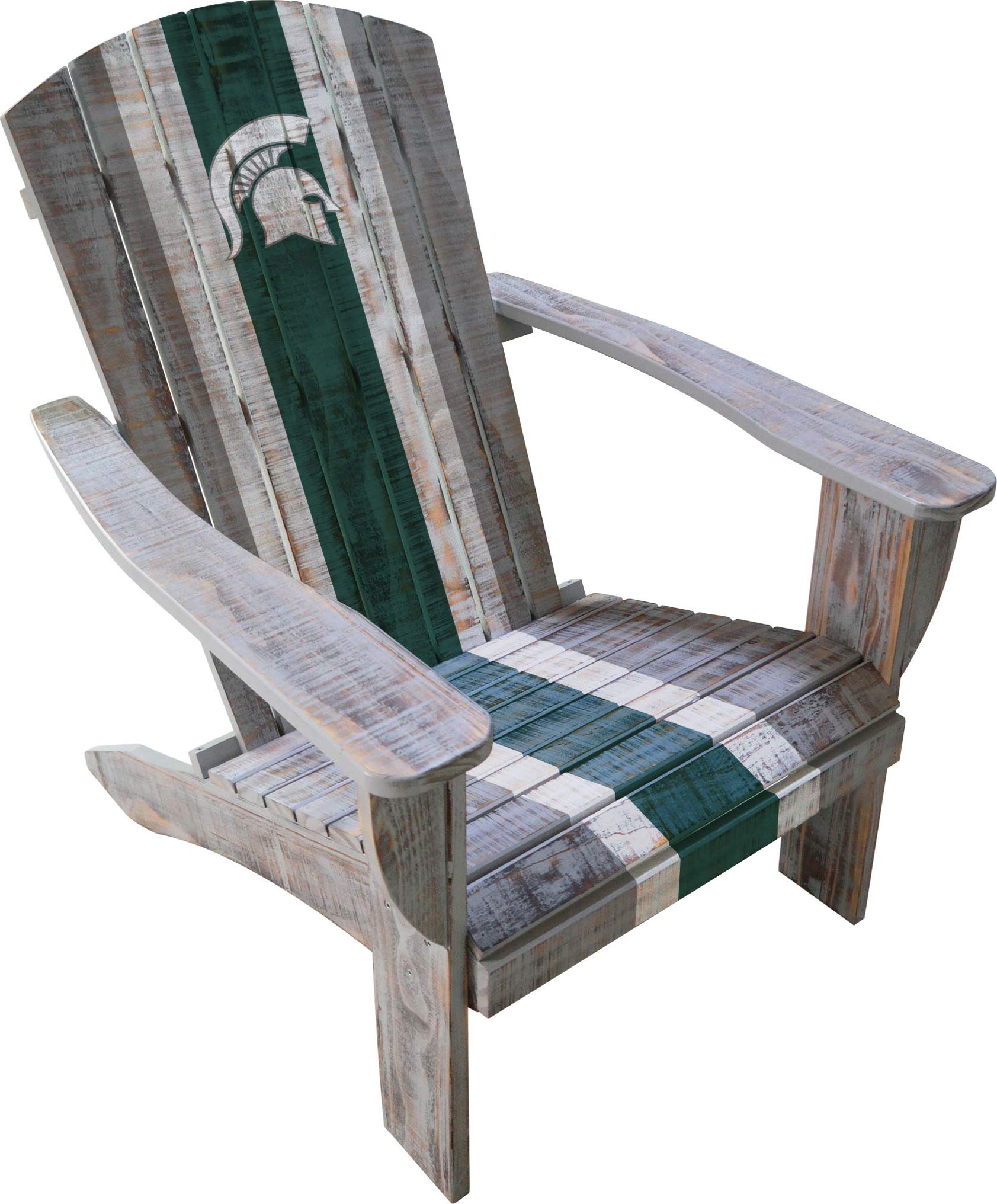 Officially Licensed NCAA Wooden Adirondack Chair - Durable Outdoor Furniture for College Sports Fans - Perfect for Game Day, Backyard, Patio & Tailgating