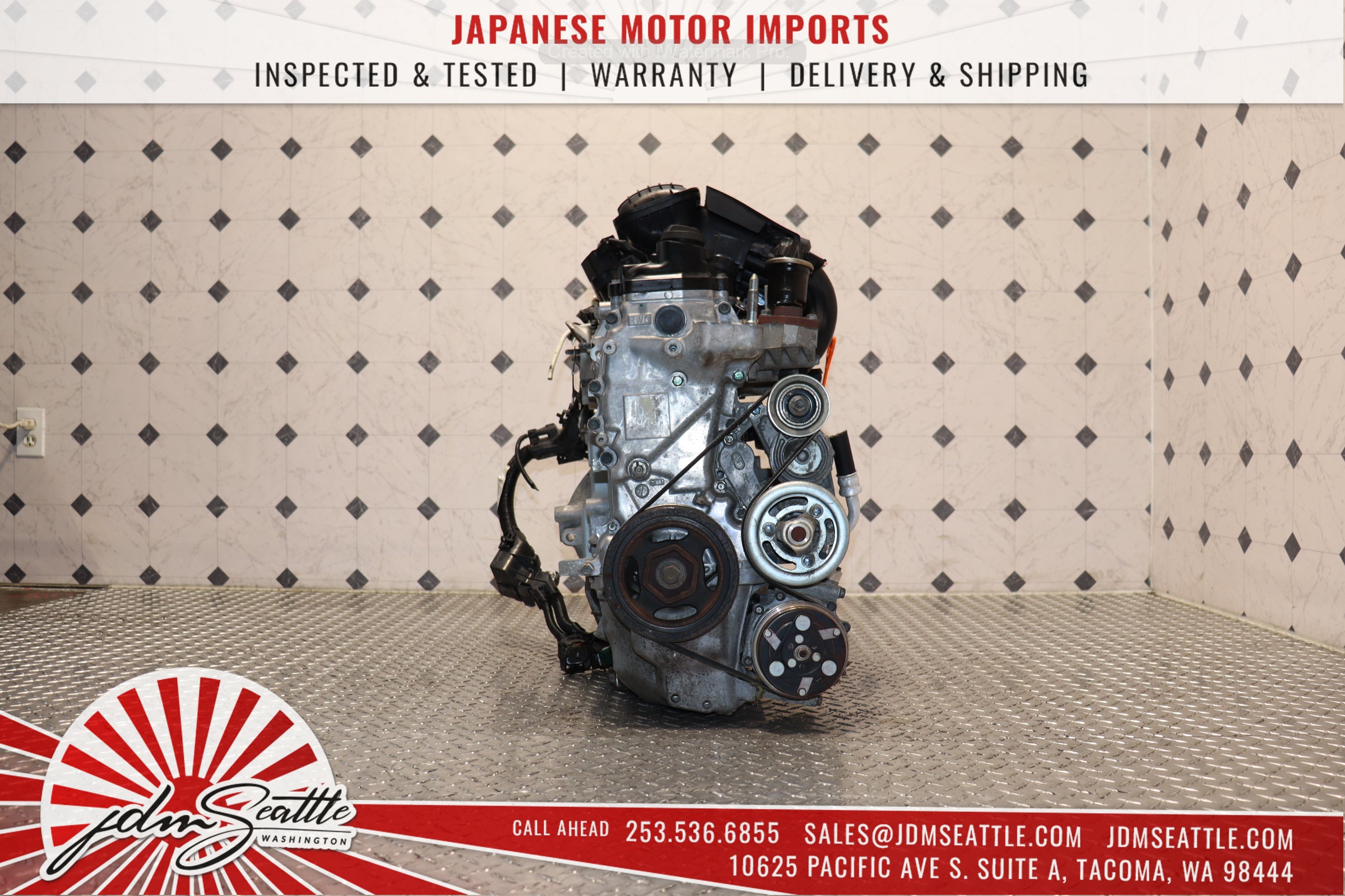JDM LEA IMA 1.5L Engine for 2011-2016 Honda CR-Z CRZ - Replacement Motor for 11 12 13 14 15 16 Models - Perfect for Performance Upgrades & Engine Replacement