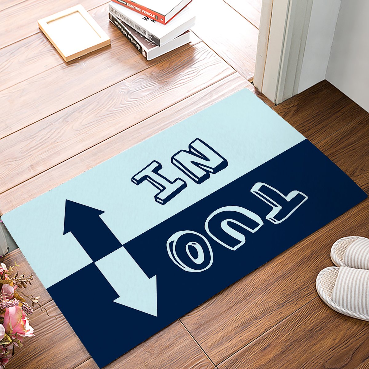 Premium Indoor/Outdoor Doormat - Super Durable Front Door Mat with Low Profile Design (16
