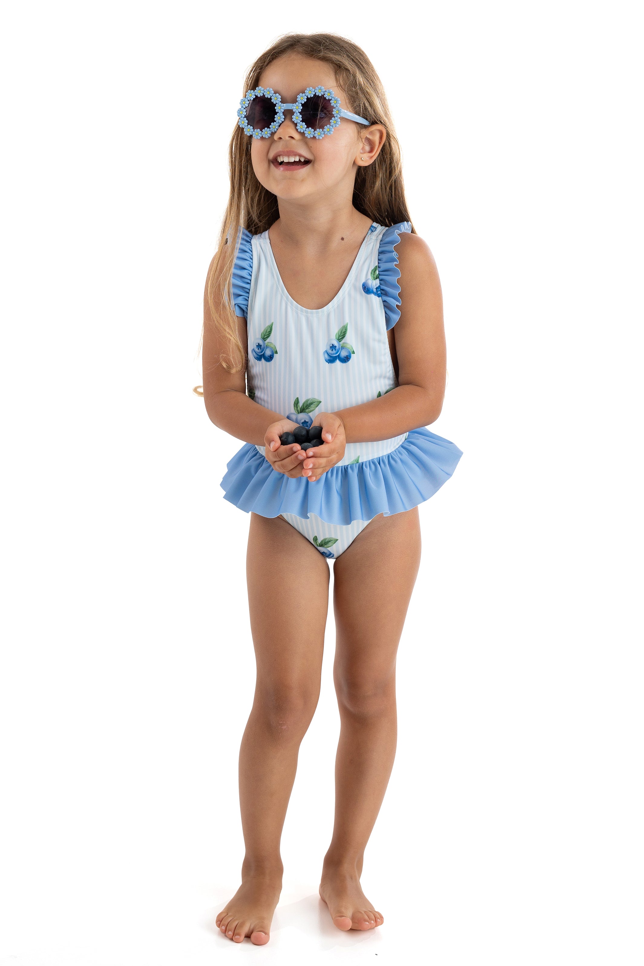 BLUEBERRIES Ravello Swimsuit for Women - Stylish One Piece Bathing Suit with Adjustable Straps | Perfect for Beach Vacation, Pool Party & Summer Getaway