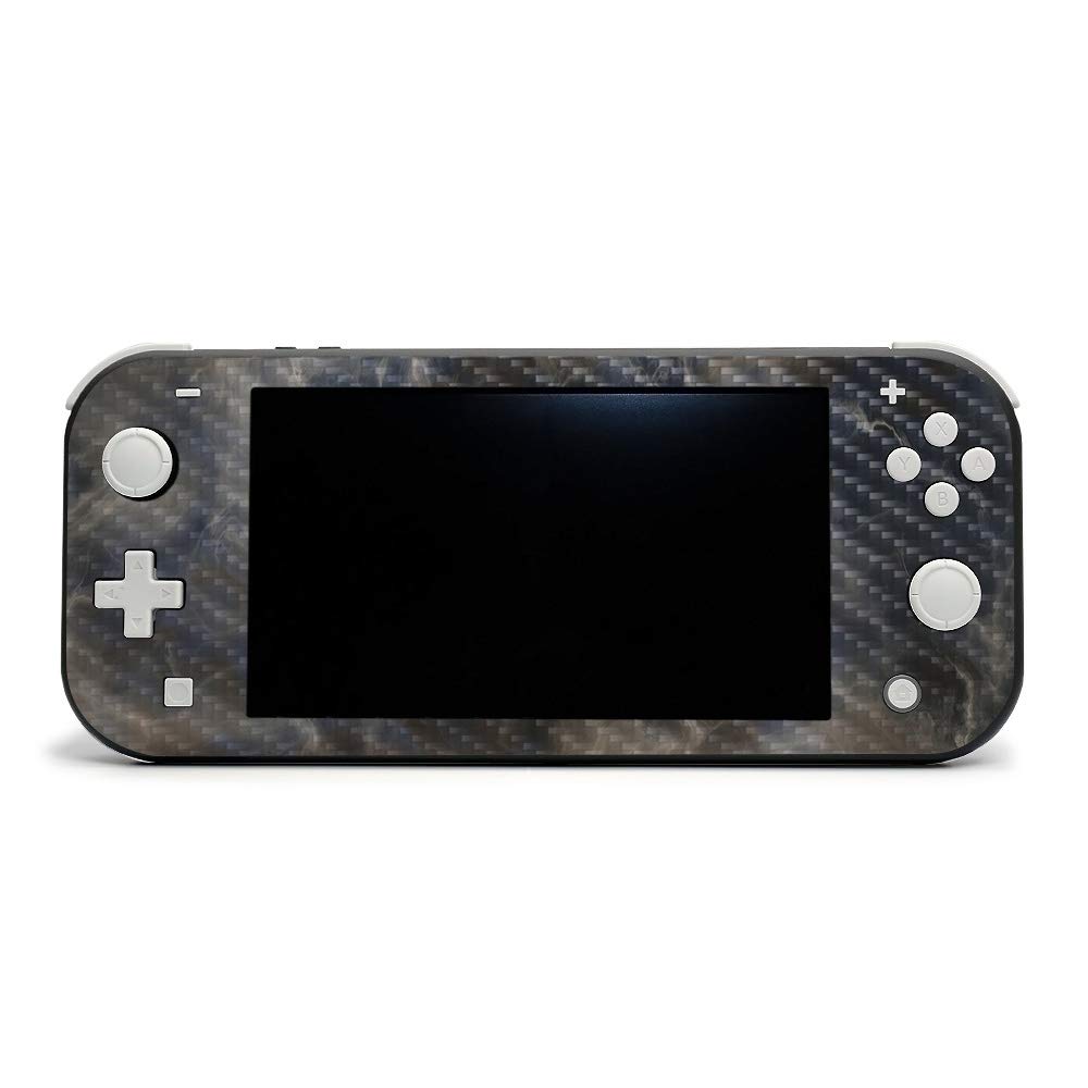 Premium Carbon Fiber Skin for Nintendo Switch Lite - Stormy Marble Design | Protective & Durable Textured Cover | Easy to Apply & Remove | Made in USA | Perfect for Gaming Protection & Style Enhancement