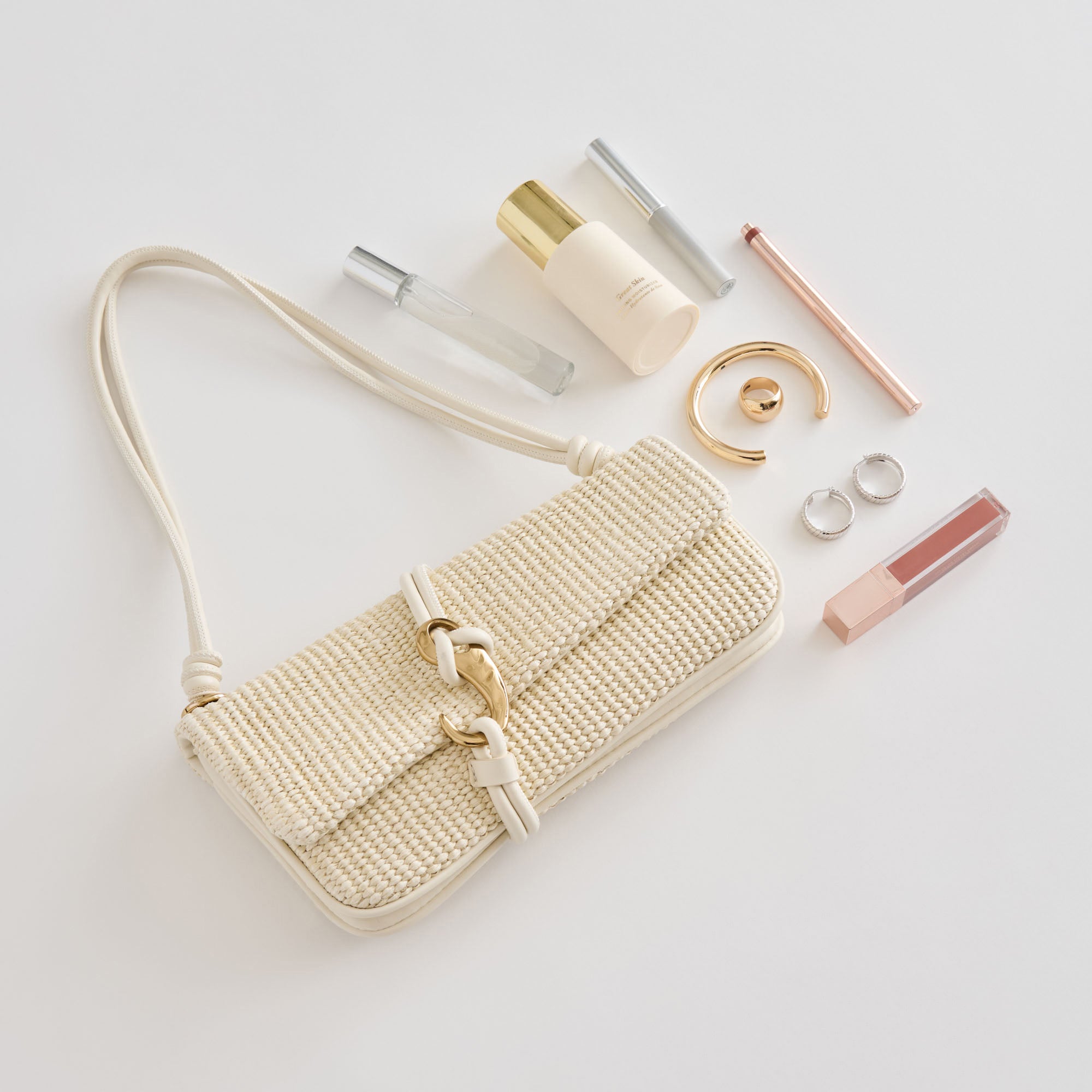 ALICE Shoulder Bag - Natural Raffia Handmade Woven Crossbody Purse for Women | Perfect for Beach, Travel, and Everyday Use