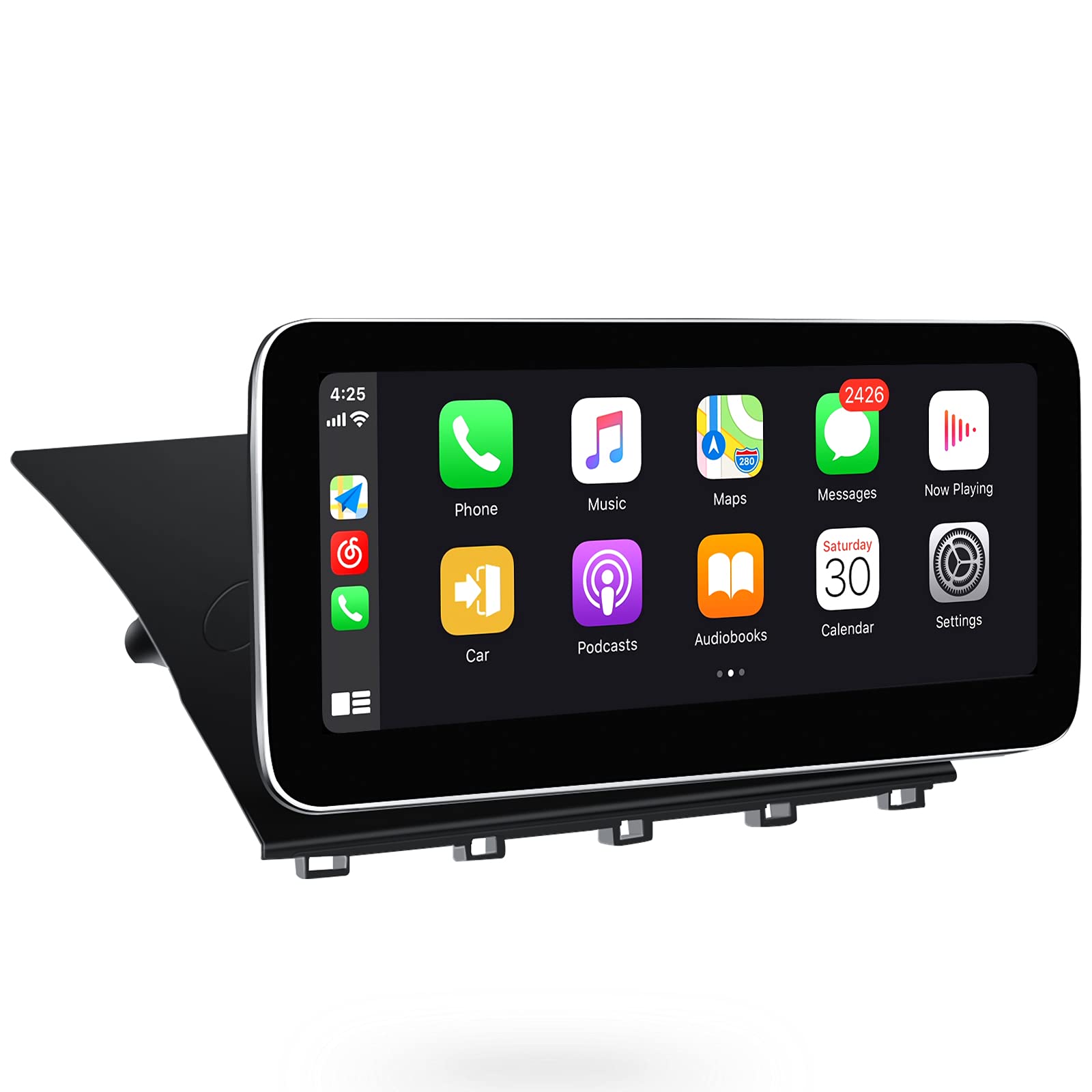 Dasaita 12.3 Inch Android 10 Car Stereo for Mercedes Benz C Class W204 (2011-2014) | NTG4.5 Bluetooth Touchscreen GPS Navigation | Supports CarPlay & Android Auto | Perfect for Upgrading Your Car Entertainment System