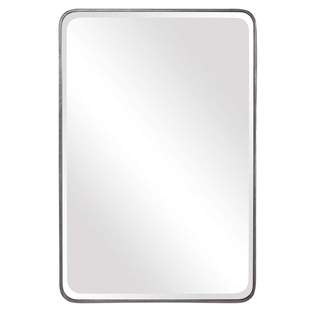 36 Inch Full Length Mirror - Modern Frameless Wall Mirror for Bedroom, Living Room, and Entryway - Durable and Shatter-Resistant Glass - Perfect for Home Decor and Vanity Use