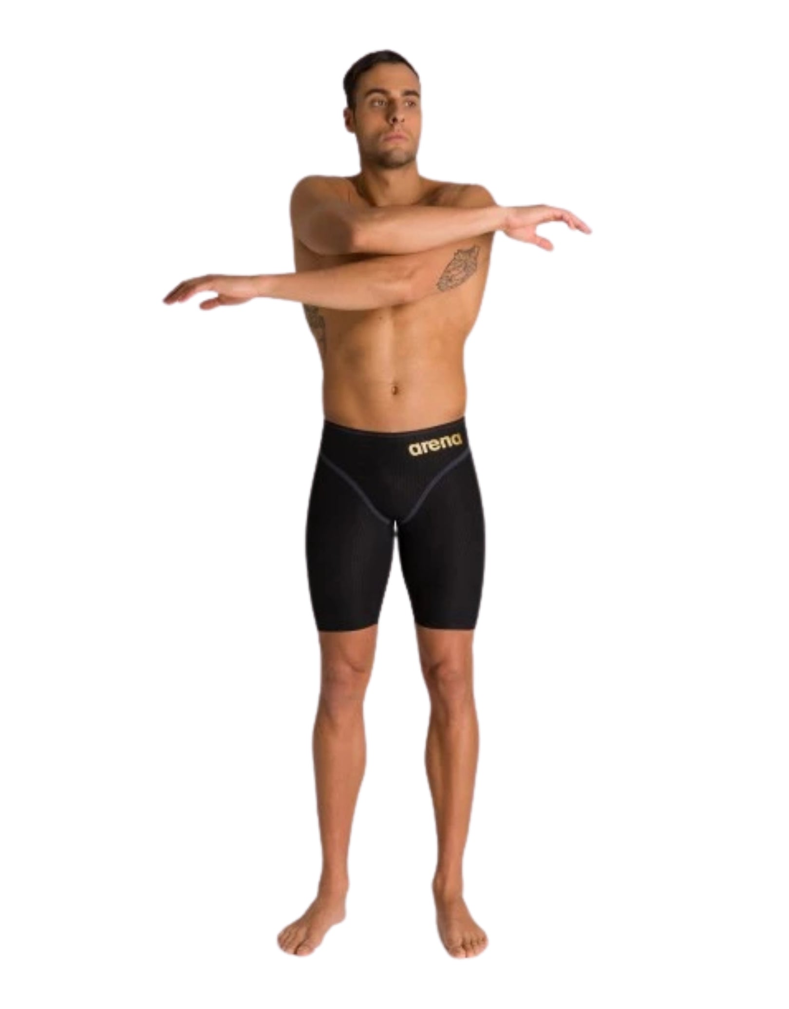Powerskin Carbon Core FX Jammer - High-Performance Swimwear for Competitive Swimmers | Black & Gold | Ideal for Training & Racing