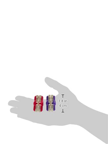 Clover 3127 Extra Small Pom Pom Maker - DIY Craft Tool for Knitting, Crochet, and Scrapbooking - Perfect for Home Decor, Gift Wrapping & Party Decorations