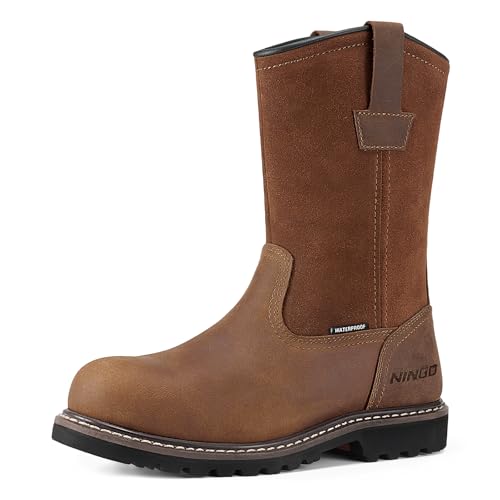 Waterproof Steel Toe Light Brown