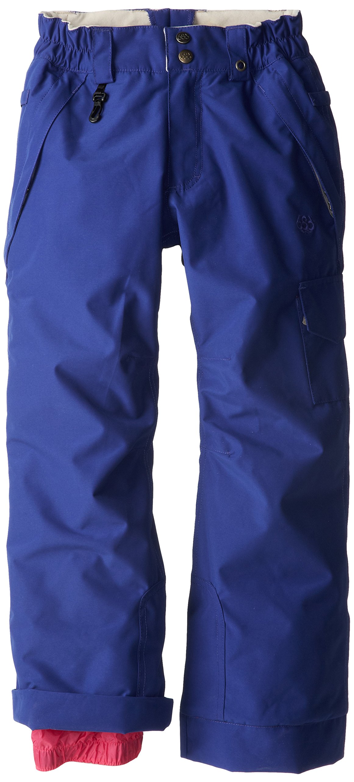 686 Girls Authentic Misty Pant - Waterproof Snow Pants for Skiing & Winter Sports - Warm Insulated Snowboard Pants for Women & Teens - Perfect for Ski Resorts, Snowboarding & Cold Weather Activities