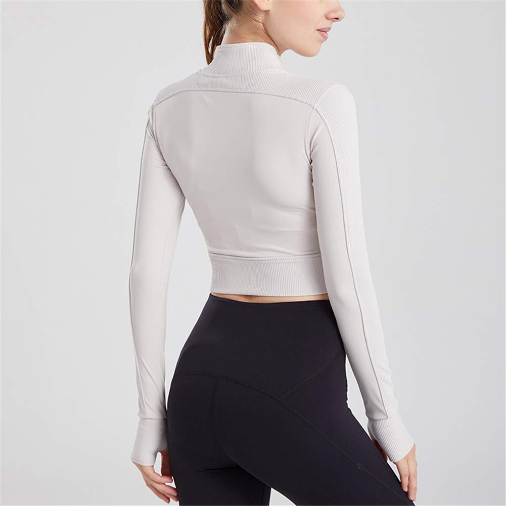 Women's Lightweight Stretchy Athletic Jacket - Full Zip Running & Workout Track Jacket for Gym, Yoga & Outdoor Activities