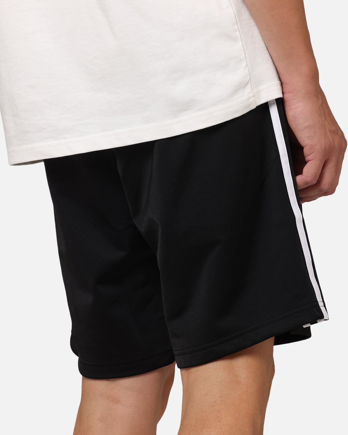 Adidas Firebird Track Shorts for Men & Women - Black & White Athletic Running Shorts - Perfect for Gym, Jogging, and Casual Wear