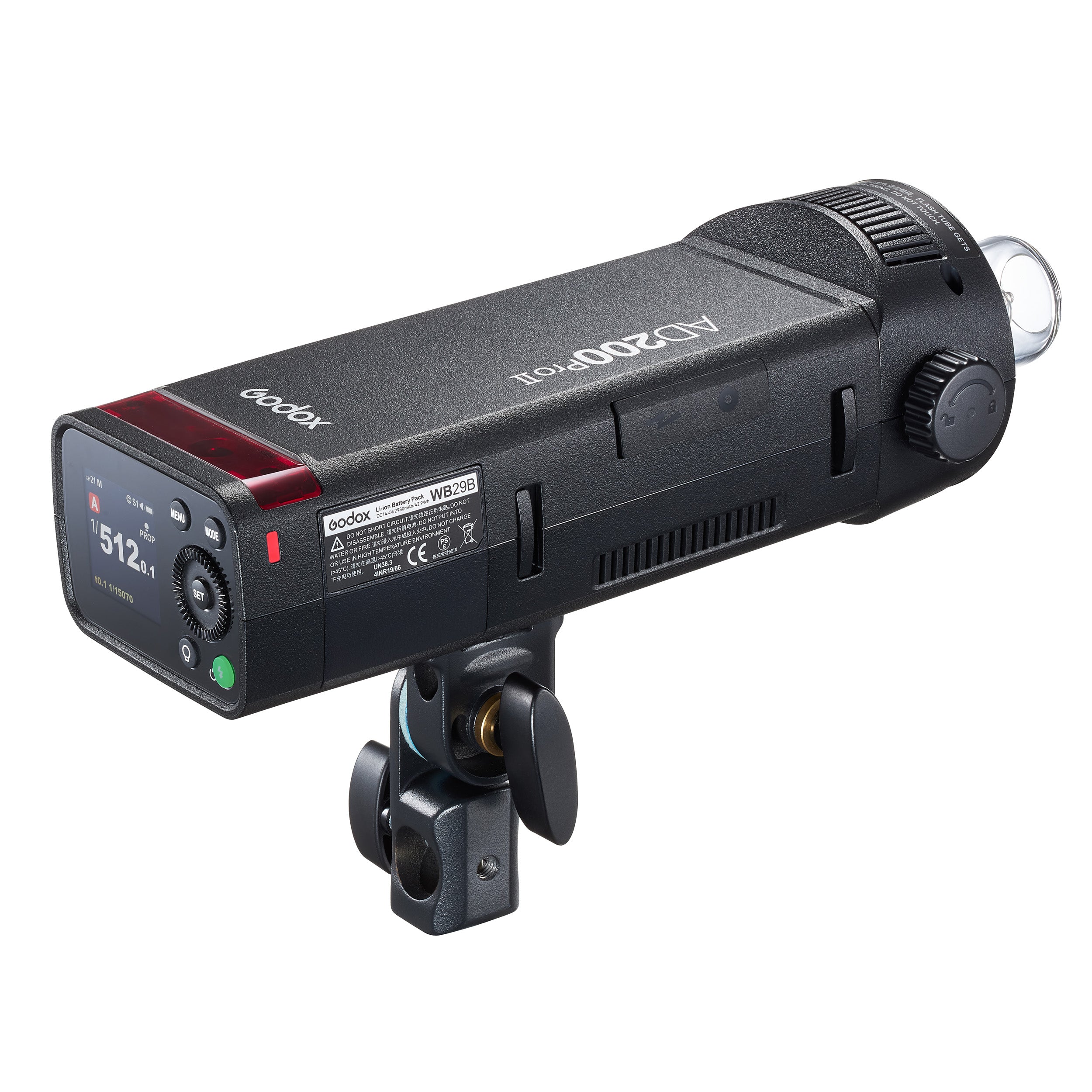AD200Pro II 200Ws Portable Battery Powered Flash for DSLR Cameras - Perfect for Outdoor Photography, Studio Shoots & On-the-Go Lighting
