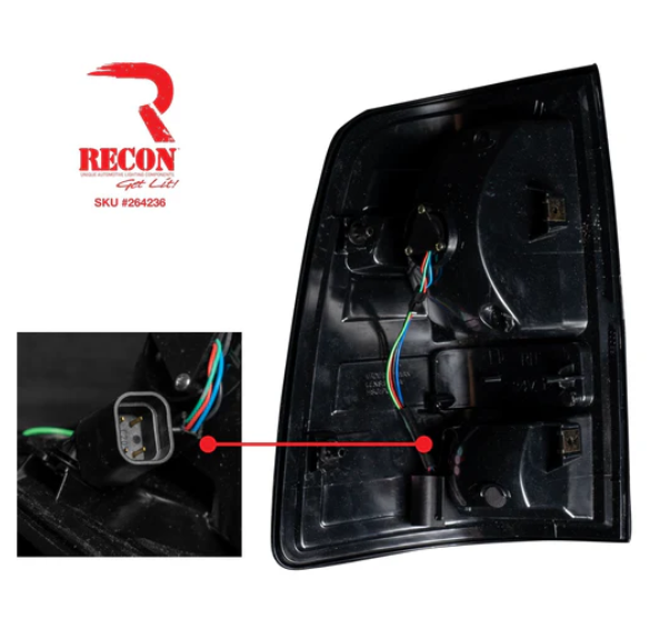 2013-2018 Dodge RAM 1500 LED Tail Lights - Dark Red Smoked Replacement (OEM Fit) for Enhanced Visibility & Style | Perfect for Night Driving & Custom Truck Upgrades