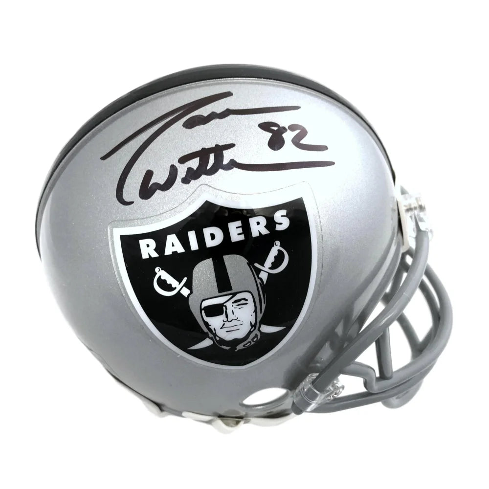 Jason Witten Signed Las Vegas Raiders Mini Helmet with COA - Authentic NFL Autographed Collectible - Perfect for Sports Memorabilia Displays & Fan Gifts